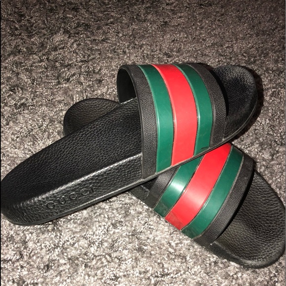 gucci flip flops size 12